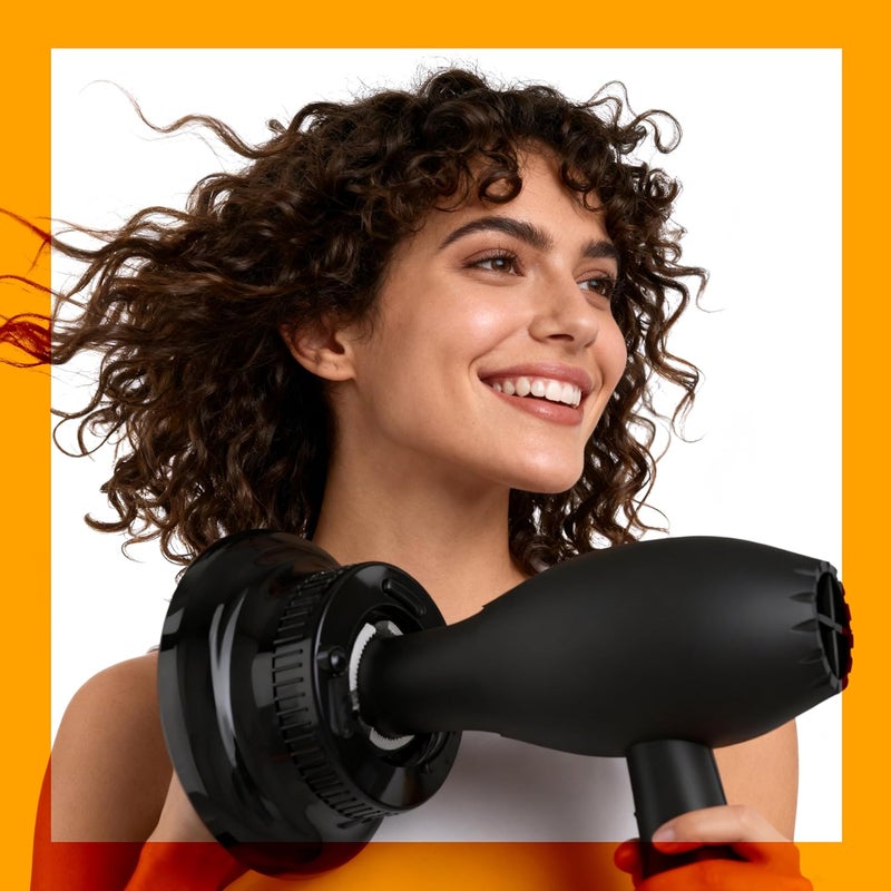 BLOLYO Hair Diffuser Attachment Universal Diffuser Hair Dryer for Curly Hair, Hair Dryer Diffuser for Blow Dry and Volumizing, Hair Diffuser for Curly Hair and Natural Wavy Hair (Black) - Image 4